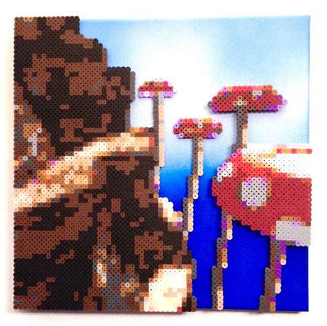 Super Mario 64 Paintings Perler Bead Guide Photos Pixel Art Shop
