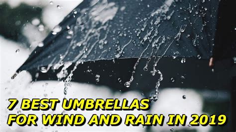 This patio umbrella for the wind buying guide will assist you in knowing the best and most reliable patio umbrella for the windy backyard. Best Umbrella for Wind and Rain - YouTube