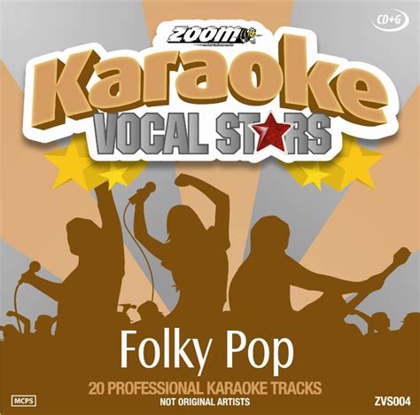 Zoom Karaoke Cdg Folky Pop Vocal Stars Karaoke Series Zvs004