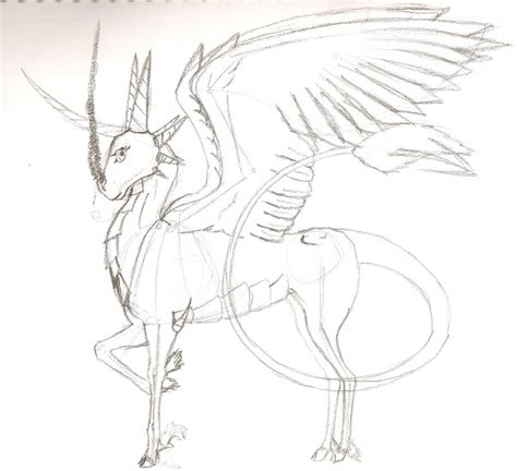 Dragon Unicorn By Sentientbot On Deviantart