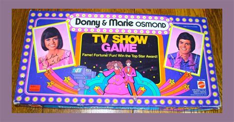 Donny And Marie Osmond Tv Show Game Board Game Boardgamegeek