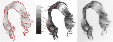 Learn How To Draw Hair Using A Simple Step By Step Approach Howtodraw