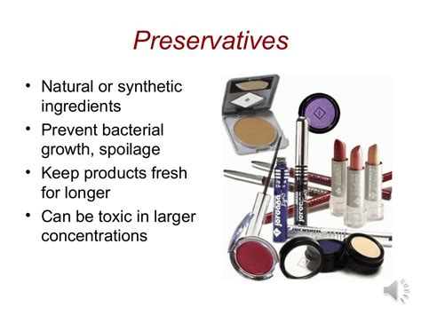 Preservatives In Cosmetics