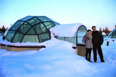 Jamie Amazing Northern Lights At The Glass Igloo Village