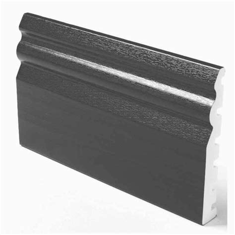 Anthracite Grey Skirting Board Dark Grey 5m X 125mm Upvc