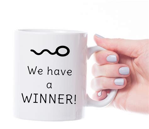 We Have A Winner Mug Funny Pregnancy Announcement Mug Baby Etsy