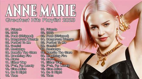 Anne Marie Best Songs 2023 Anne Marie Greatest Hits Full Playlist