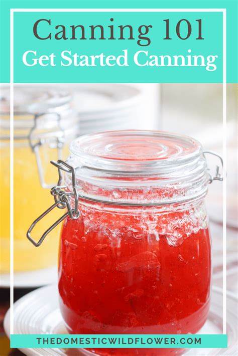Canning 101 Get Started Canning