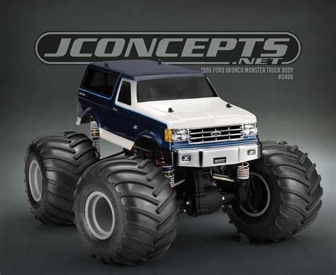 Jconcepts New Release 1989 Ford Bronco Monster Truck Body Jconcepts