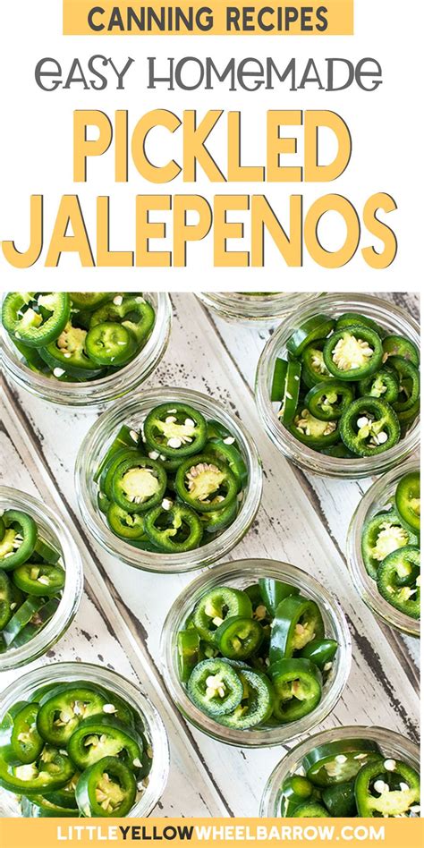 Pickled Jalapenos Canning Artofit