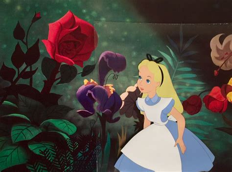 Animation Collection Original Production Cel Of Alice From Alice In Wonderland Alice