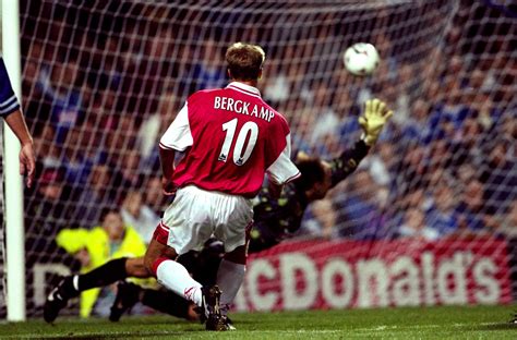 Dennis Bergkamp 1997 Hat Trick Against Leicester One Of The Best Ever