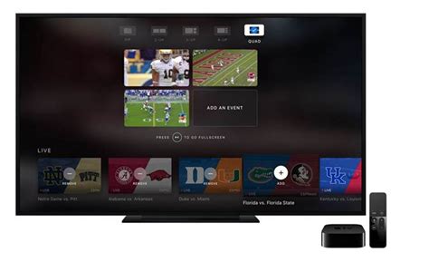 Watch apple tv+ on the apple tv app. ESPN unveils new Apple TV app with multi-screen experience
