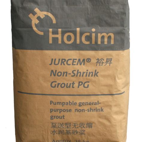 Add only water to obtain flowable properties and high strengths. JURCEM NON-SHRINK GROUT PG - Acelink