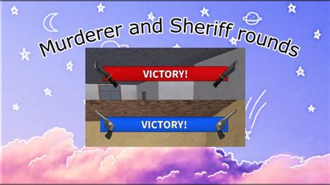 Murderer And Sheriff Victories Montage Roblox Mm2 Youtube