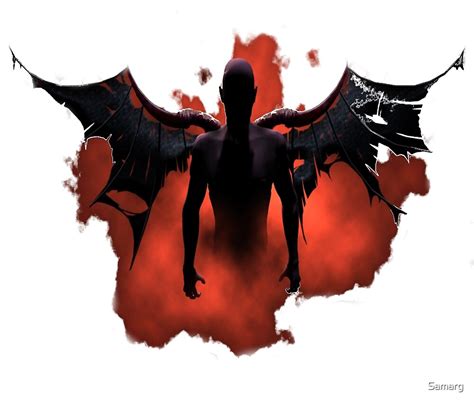 Devil Wings By Samarg Redbubble