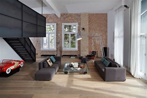 A Redesigned Loft Apartment In Amsterdam Gets A Touch Of Industrial