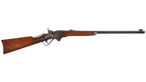 Spencer Repeating Sporting Rifle With Single Set Trigger Rock Island