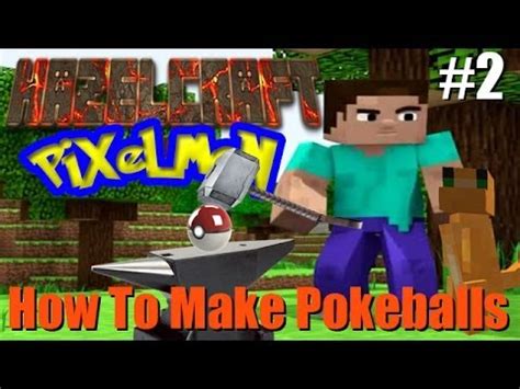 Pixelmon lab is a series where i give several tutorials on all aspects of the pixelmon mod for minecraft. Hazelcraft: Pixelmon #2 - How to Make Pokeballs (On ...