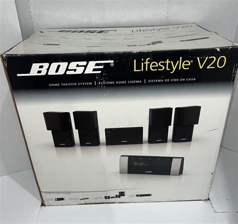 Bose Lifestyle V20 Home Theater System New Complete Ebay