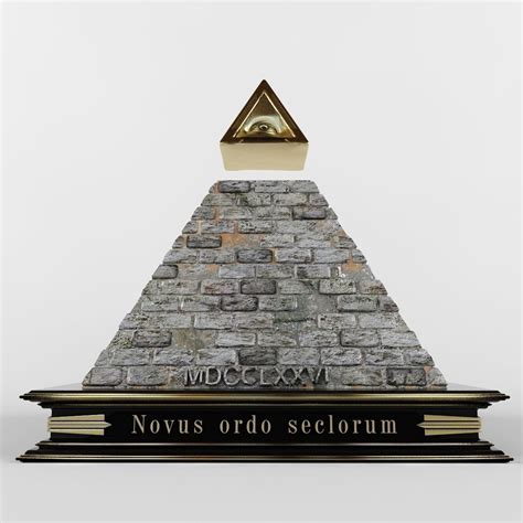 Illuminati Pyramid 3d Model Obj