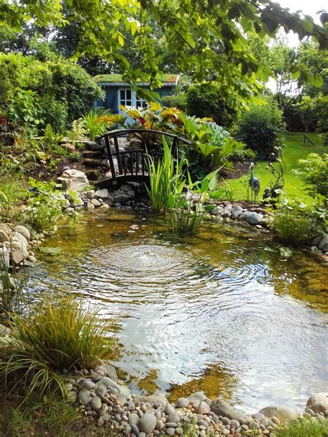 How to build your personal pond? Wildlife Pond With A Bridge | Ponds by Michael Wheat