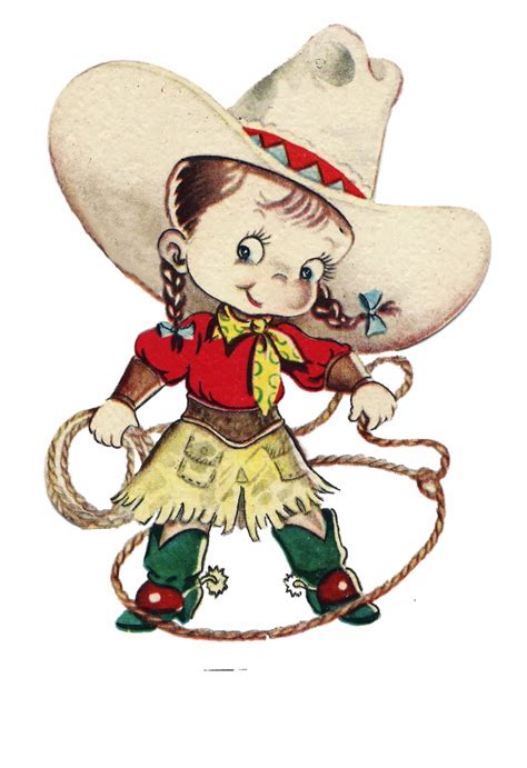 Vintage Cowgirl Clipart Clip Art Library