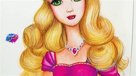 Princess Pencil Barbie Drawing Atelier Yuwa Ciao Jp