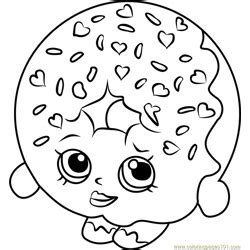 Shopkins Coloring Pages for Kids - Download Shopkins printable coloring