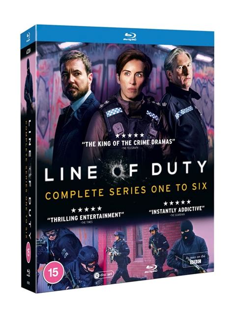 Line Of Duty Complete Series One To Six Blu Ray Box Set Free
