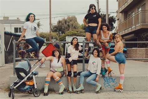 I Cruised La With The Badass Moxi Roller Skating Girl Gang Media Network Online