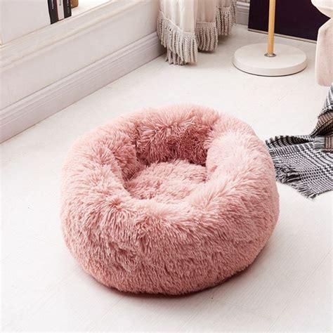 Comfy calming high stretch soft pet dog bed cat house. Calming Dog Bed Pet Anti-Anxiety Cat Soothing Beds ...