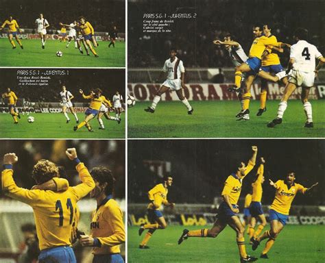 Juventus Psg 1983 - COUPE DES COUPES 1983. PSG-JUVENTUS. ~ THE VINTAGE FOOTBALL CLUB