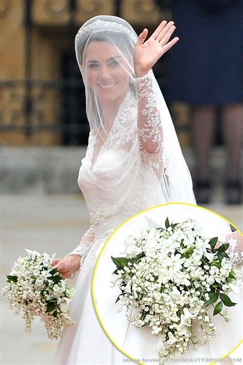 Catherine, duchess of cambridge gcvo (born catherine elizabeth middleton; The Royal Wedding flowers - Kate Middleton's Bouquet ...