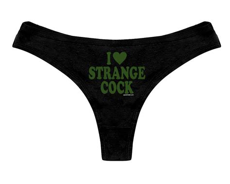 I Love Strange Cock Panties Sexy Funny Slutty Naughty Bridal Shower Pa Nystash
