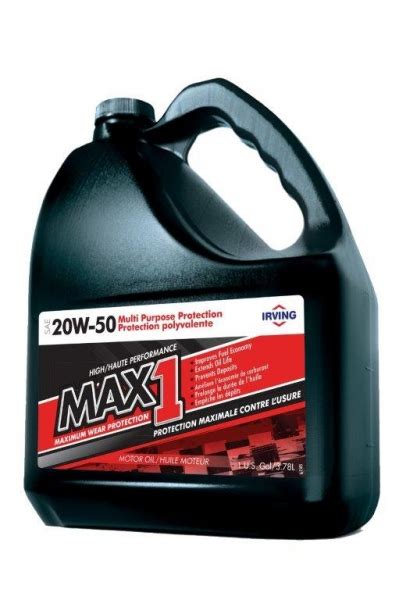 Max1 Conventional 20w 50 Irving Oil