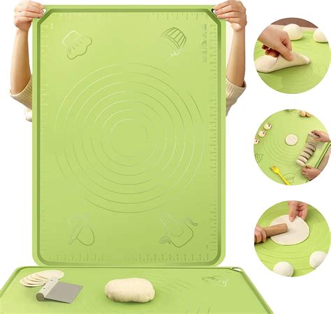 Silicone Baking Mat Pastry Cutting Kneading Board Mats For