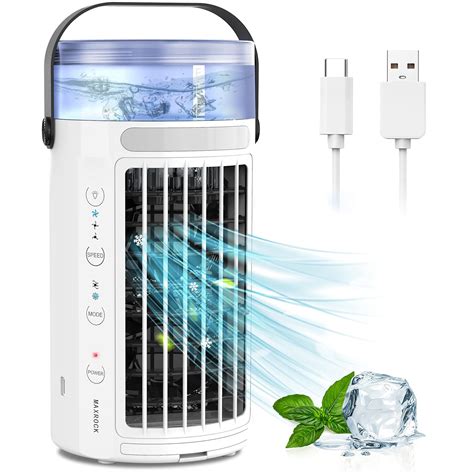 Buy Portable Air Conditioner Fan MAXROCK Portable AC Personal Mini Air Cooler Speed Super