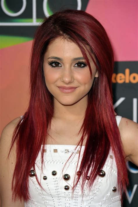 It is also a little more sensitive. (schwarzkopf). Ariana Grande Red Hair Dye