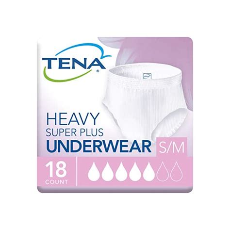 Tena Incontinence Underwear For Women Super Plus Absorbency Small