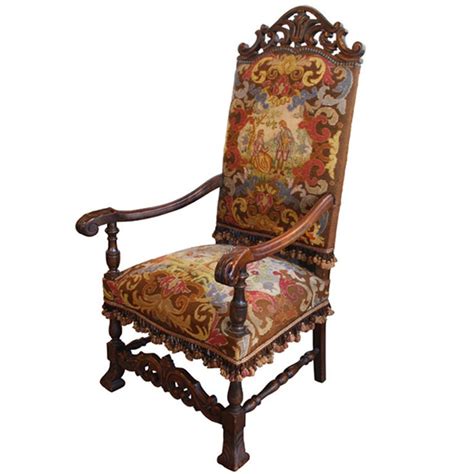 1800s antique flame mahogany dresser lion head pulls for sale in high point nc offerup. Antique Late 1800's Gothic Needle Point Throne Chair at ...