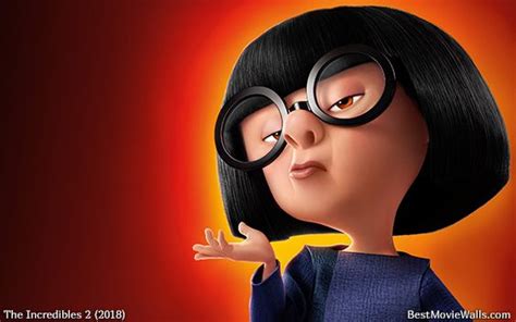 Theincredibles2 Wallpaper Hd With Edna The Incredible