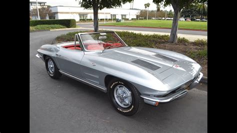 Sold 1963 Sebring Silver Corvette Convertible For Sale By Corvette Mike