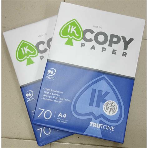 Ik Copy Photocopy Paper 70gsm A4 500s 5 In 1