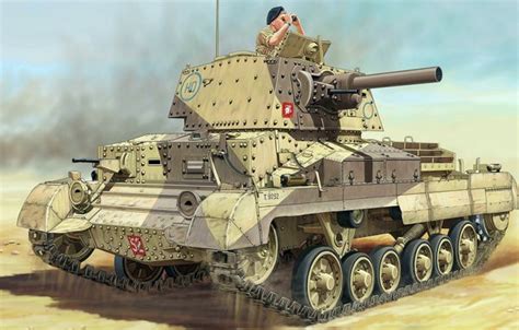 Wallpaper Vickers Tank Cruiser Mki Cruiser Tank Mki British