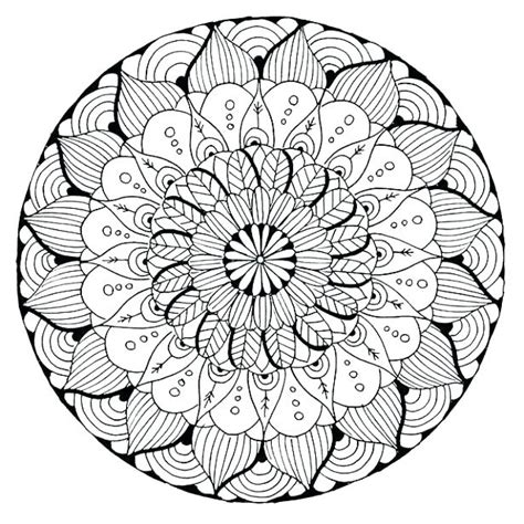 Continue to 5 of 14 below. Mandala Flower Coloring Pages Difficult at GetColorings ...