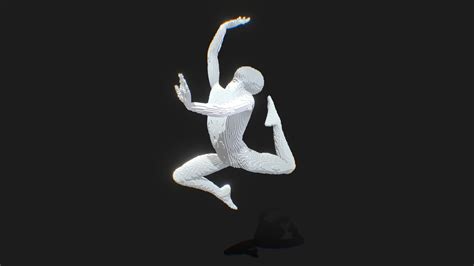 voxel manequin dance pose buy royalty free 3d model by lucid dreams lucid dreams visuals