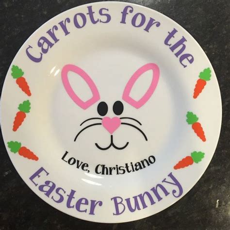 Download Cute custom Easter Bunny Tray.Best Easter gift!#easter# ...