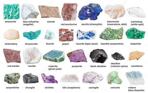 Los Minerales Caracter Sticas Y Propiedades Cuadros Sin Pticos