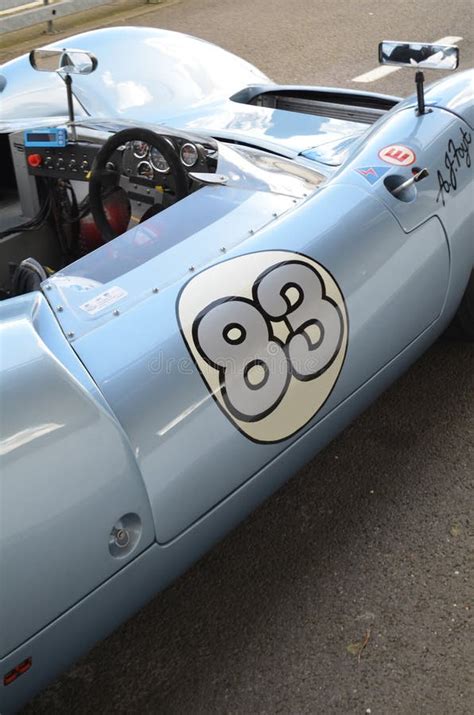 Classic Race Car At The 74th Members Meeting Practice Day At Goodwood